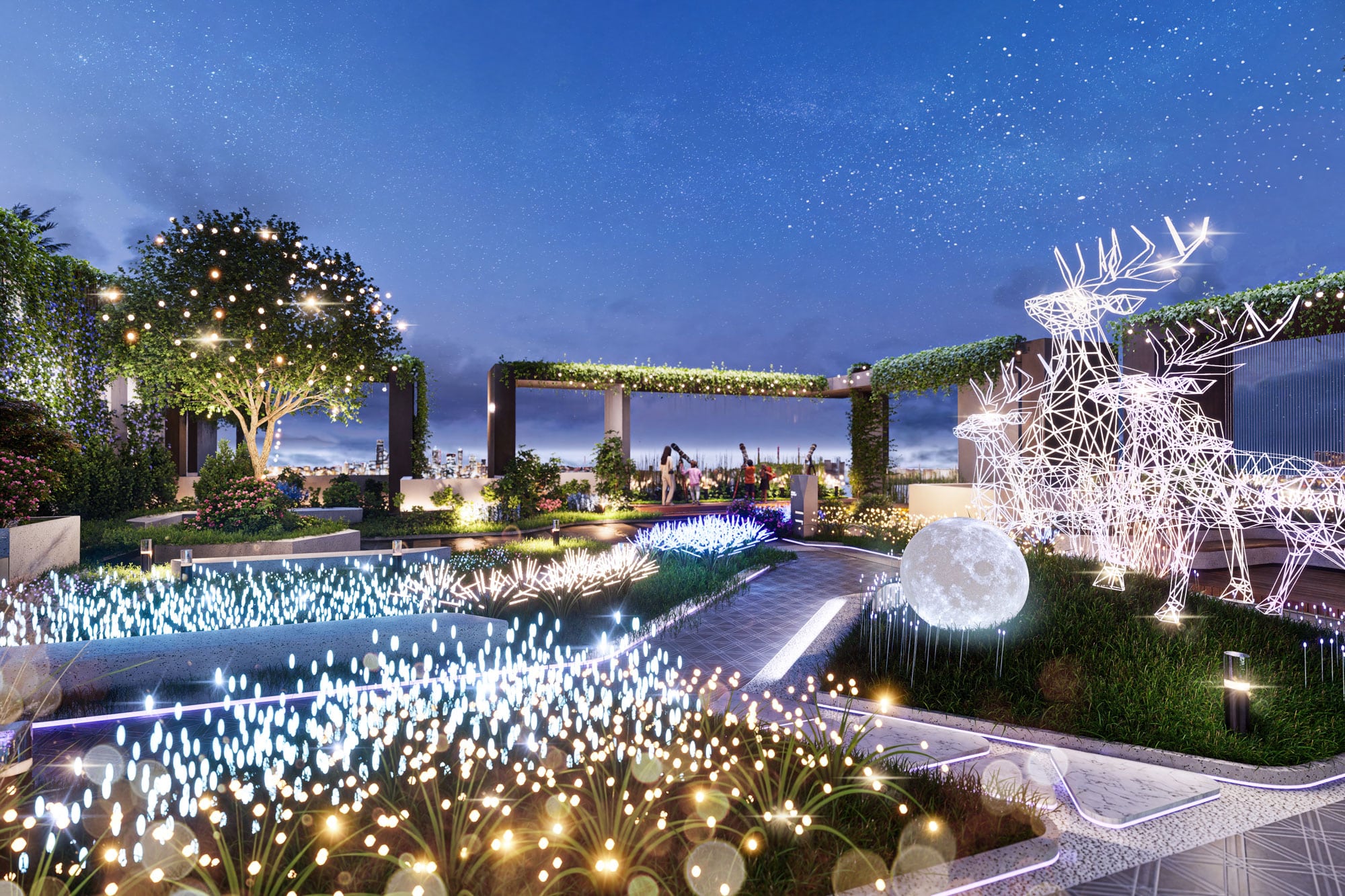 1. Vườn ánh sáng Light of Paradise