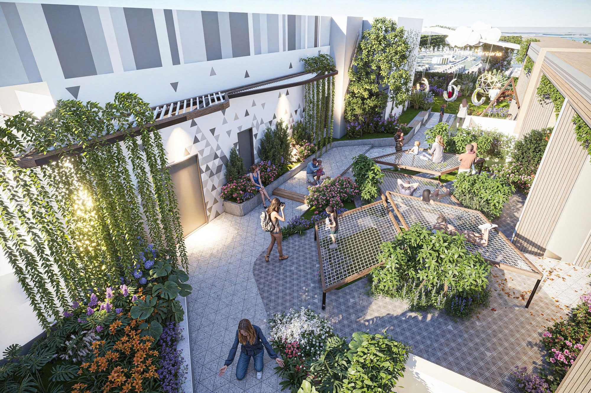 15. Công viên Flora Sky Garden
