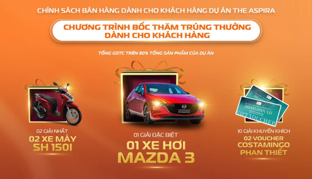 Bốc thăm lớn toàn dự án