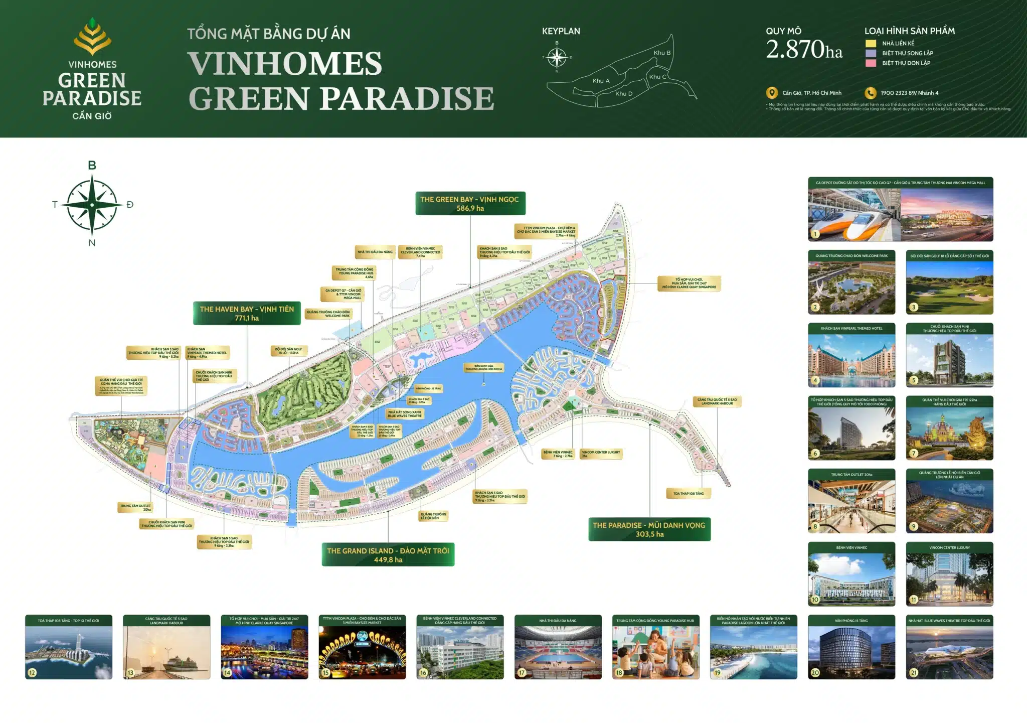 Vinhomes Green Paradise – Không gian sống chan hòa cùng thiên nhiên