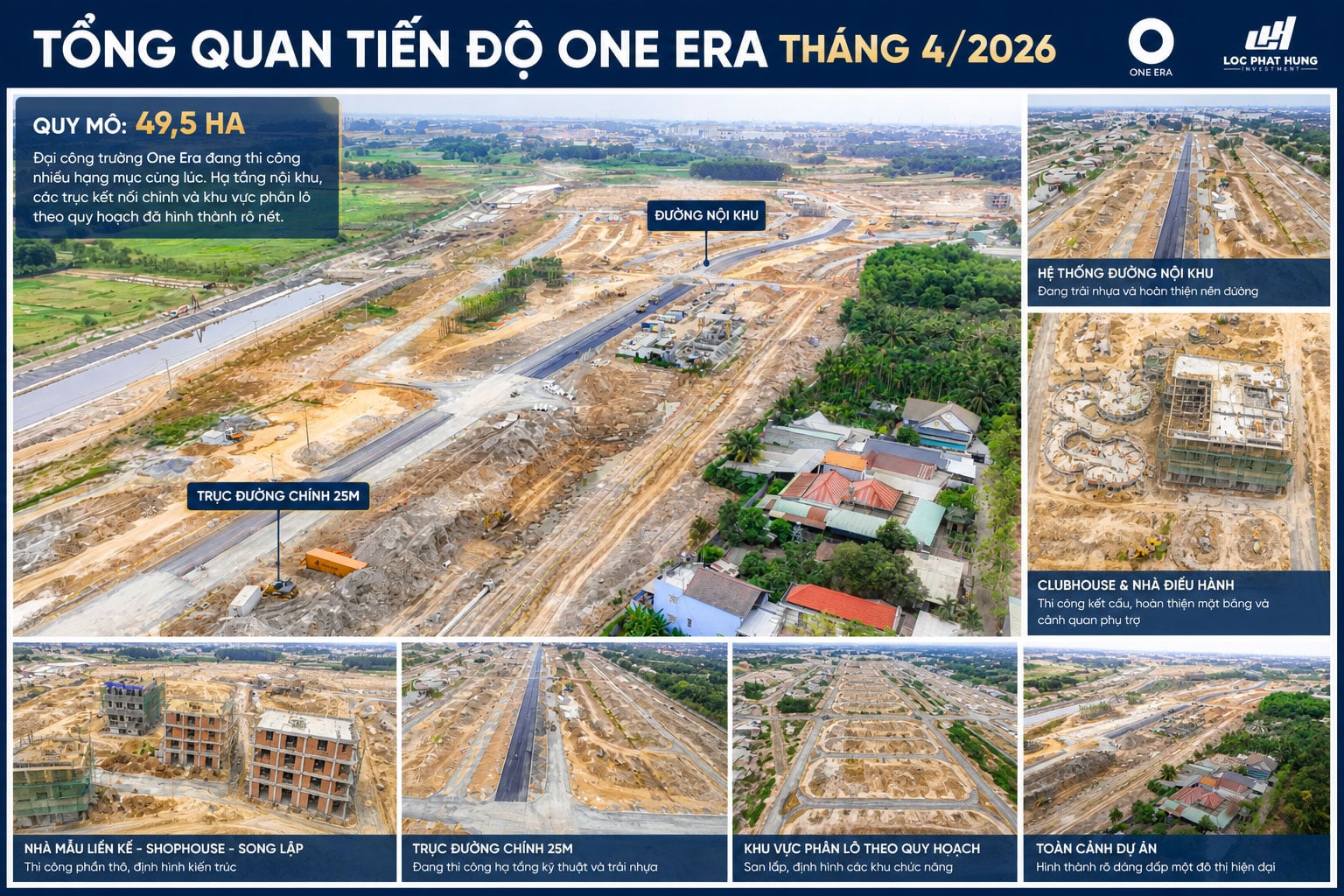 Tổng quan tiến độ One Era tháng 4/2026