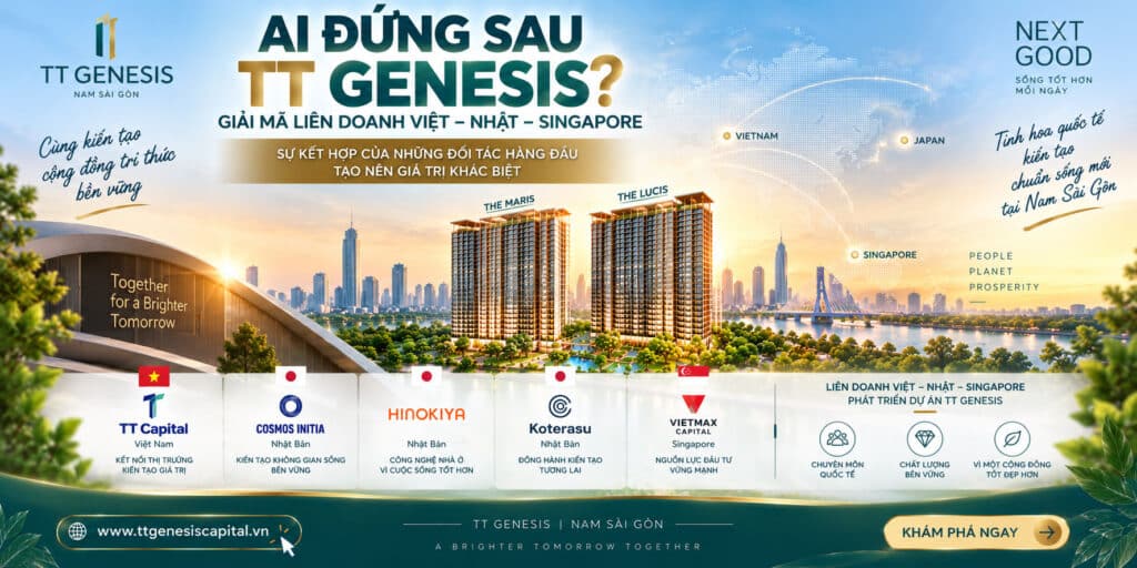 Ai Đứng Sau TT Genesis? Giải Mã Liên Doanh Việt – Nhật – Singapore