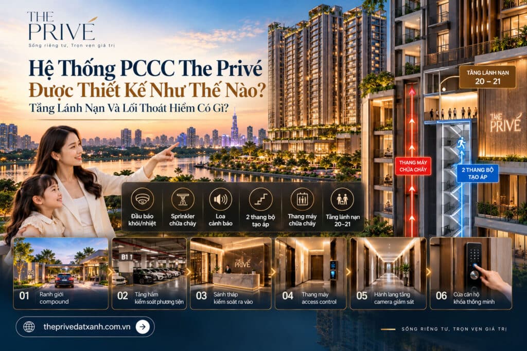Hệ Thống PCCC The Privé Được Thiết Kế Như Thế Nào?