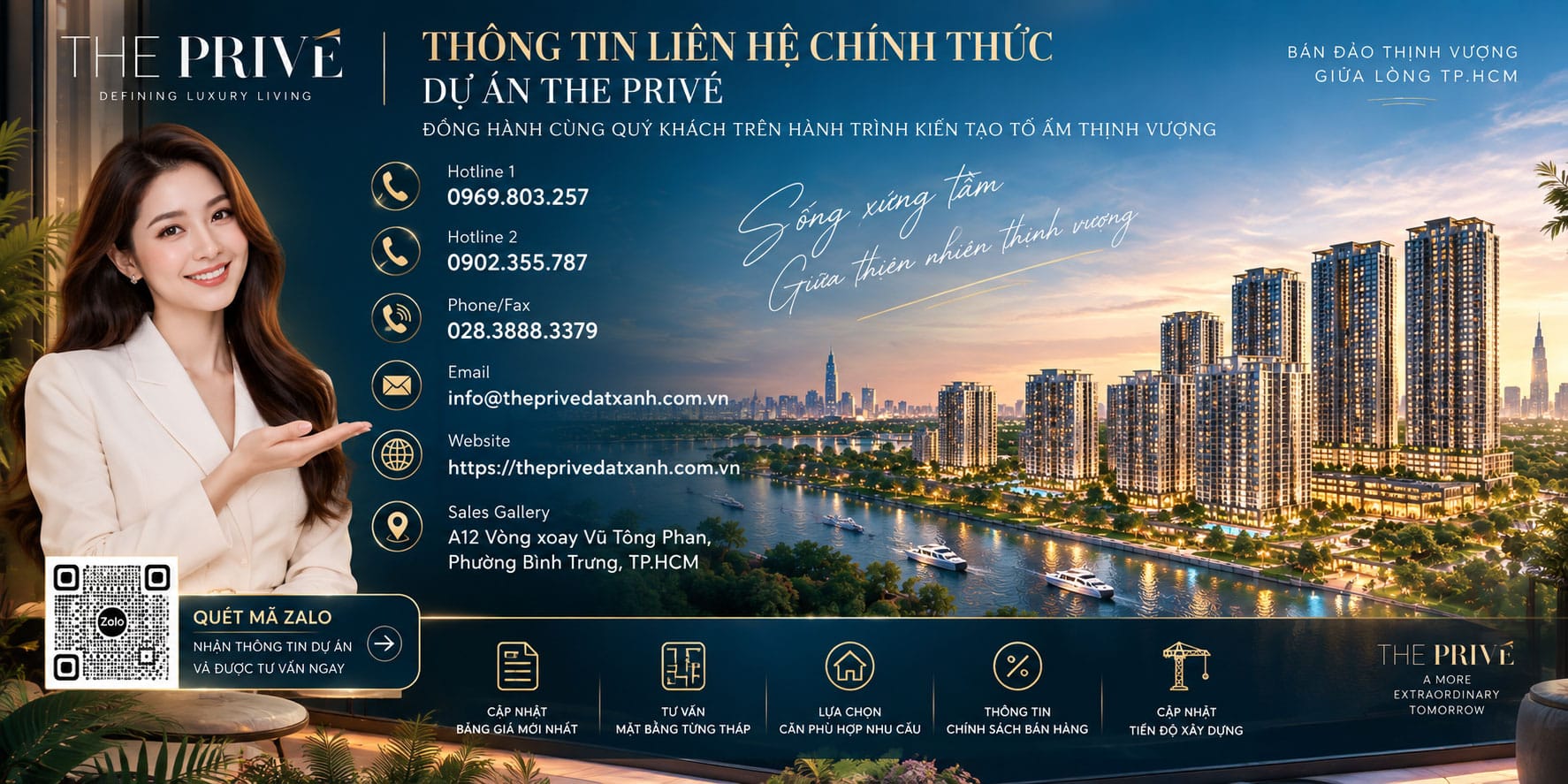 Đăng ký nhận bản đồ trường quốc tế và thông tin căn hộ The Privé