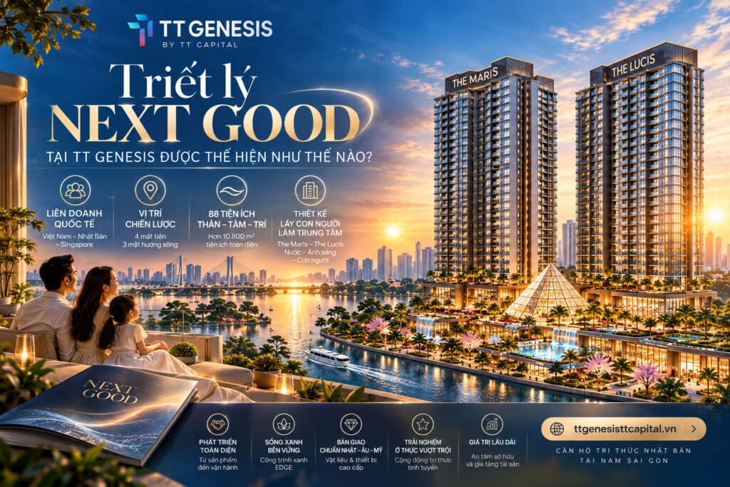 Triết Lý NEXT GOOD Tại TT Genesis Được Thể Hiện Như Thế Nào?